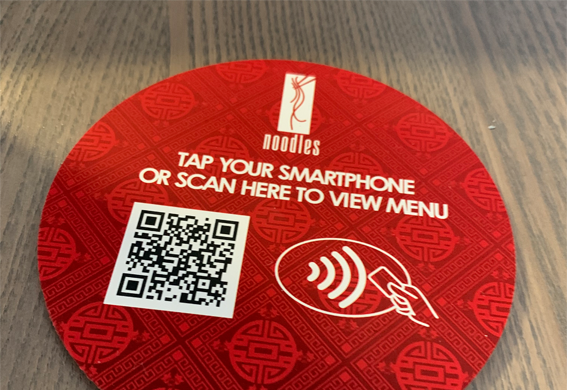 Silicone NFC Coaster
